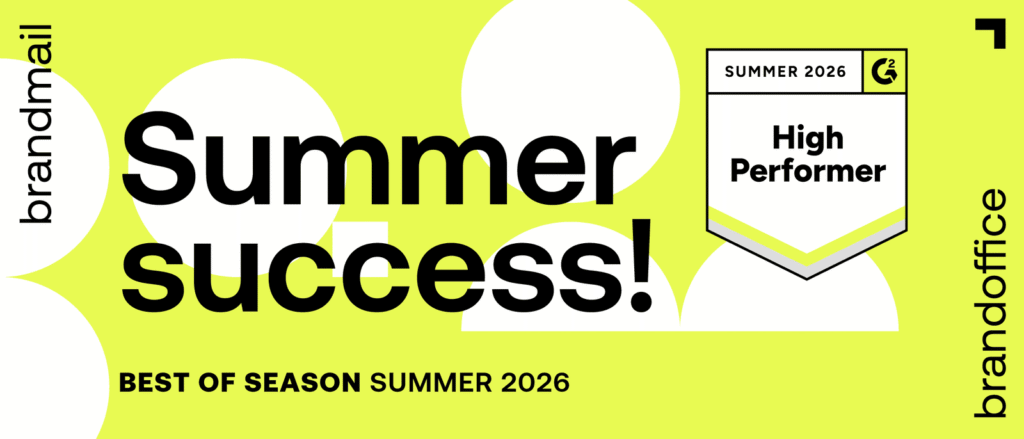 BrandOffice and BrandMail G2 Summer 2026 awards